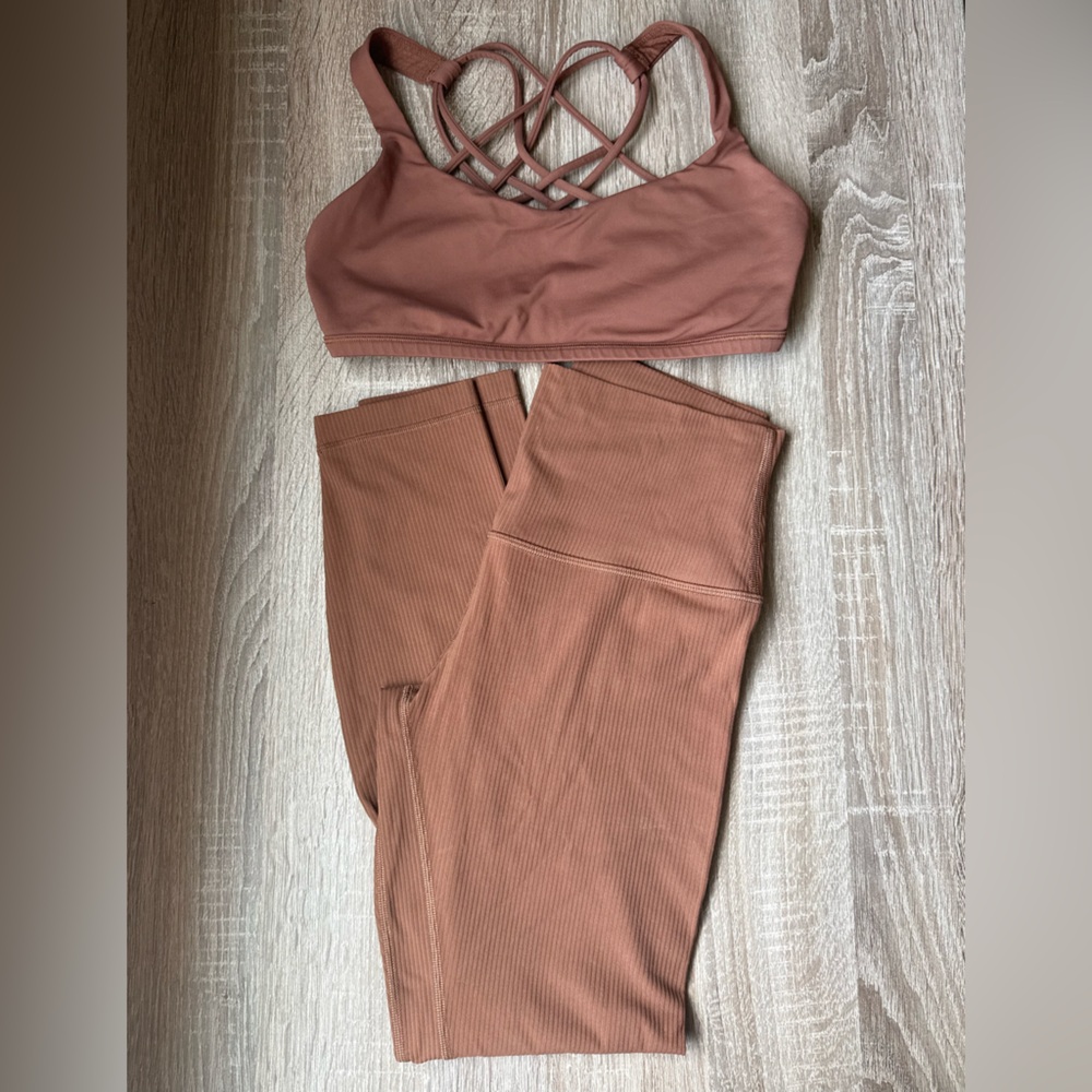 Lululemon Roasted Brown Set
